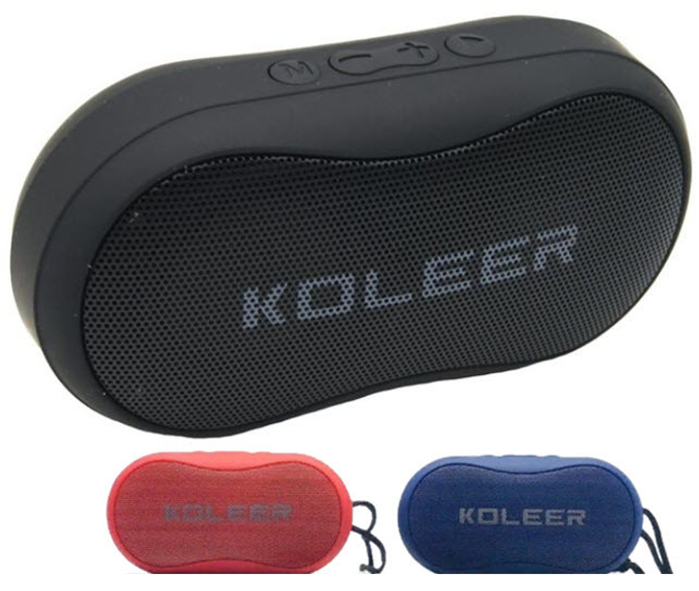 Колонка - Bluetooth KOLEER S-29 (синий)