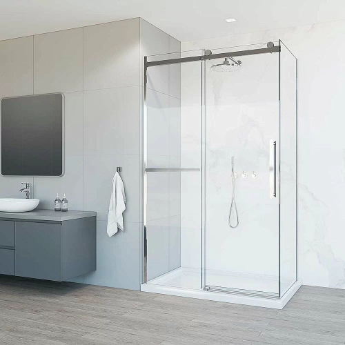 Душевой уголок Vincea Como Soft VSR-1CS9012CL 120x90 стекло прозрачное/профиль хром