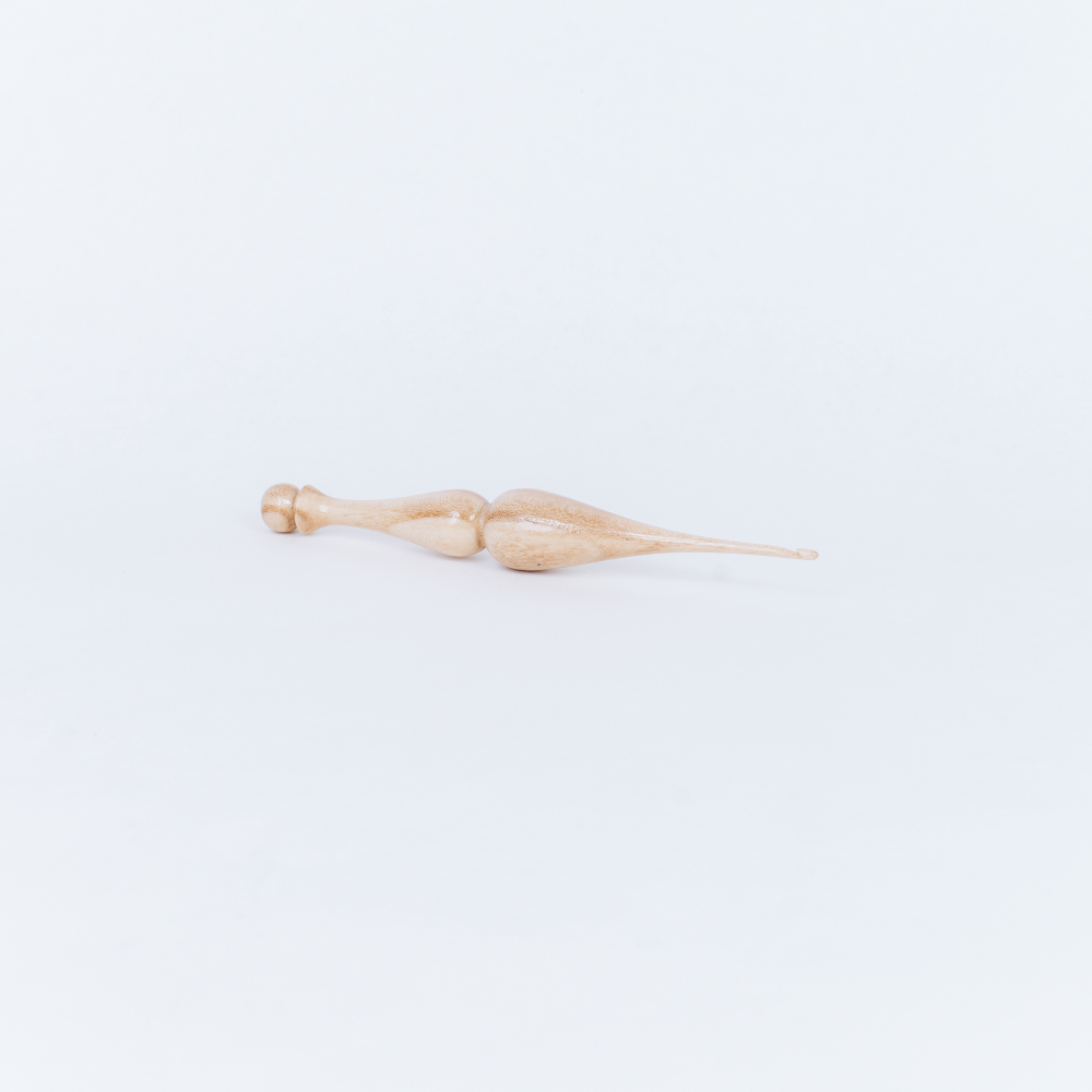 Деревянный крючок Art of Siberia для вязания из дерева вяз 2.75 мм. K239