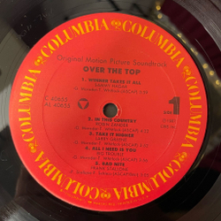 Винтажная виниловая пластинка LP Over The Top Изо Всех Сил Motion Picture Soundtrack (USA 1987)