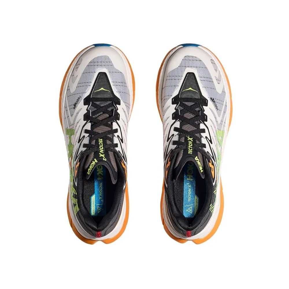 Кроссовки мужские HOKA M TECTON X2 White / Solar Flare