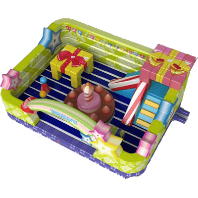 Надувной батут "Подарочки"