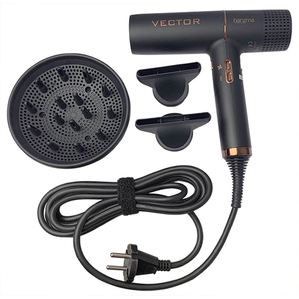Фен для волос Harizma Vector, 1700 Вт (h10226)