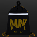 Мешок для обуви BRAUBERG с петлей светоотражающая полоса 2 отделения 46х36 см Dark cat (2 штуки в упаковке)