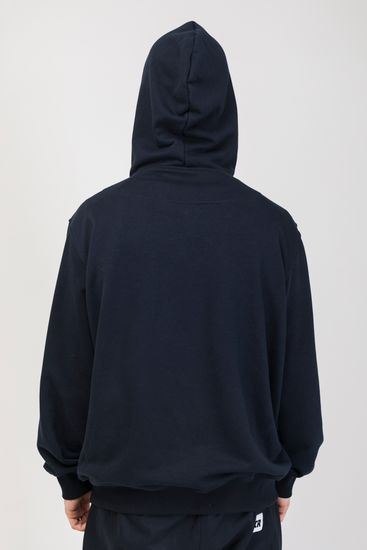 Толстовка CODERED Base Hoodie Wide Summer Нэви/Принт Oversize Logo R