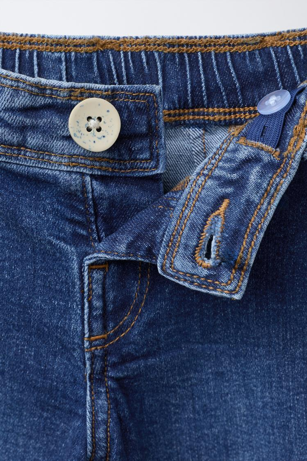 ZARA ДЖИНСЫ MARINE, ВЫЦВЕТШИЙ СИНИЙ