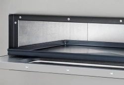 Печь для пиццы Prismafood SMALL BASIC 3/50 GLASS, 6 термостатов