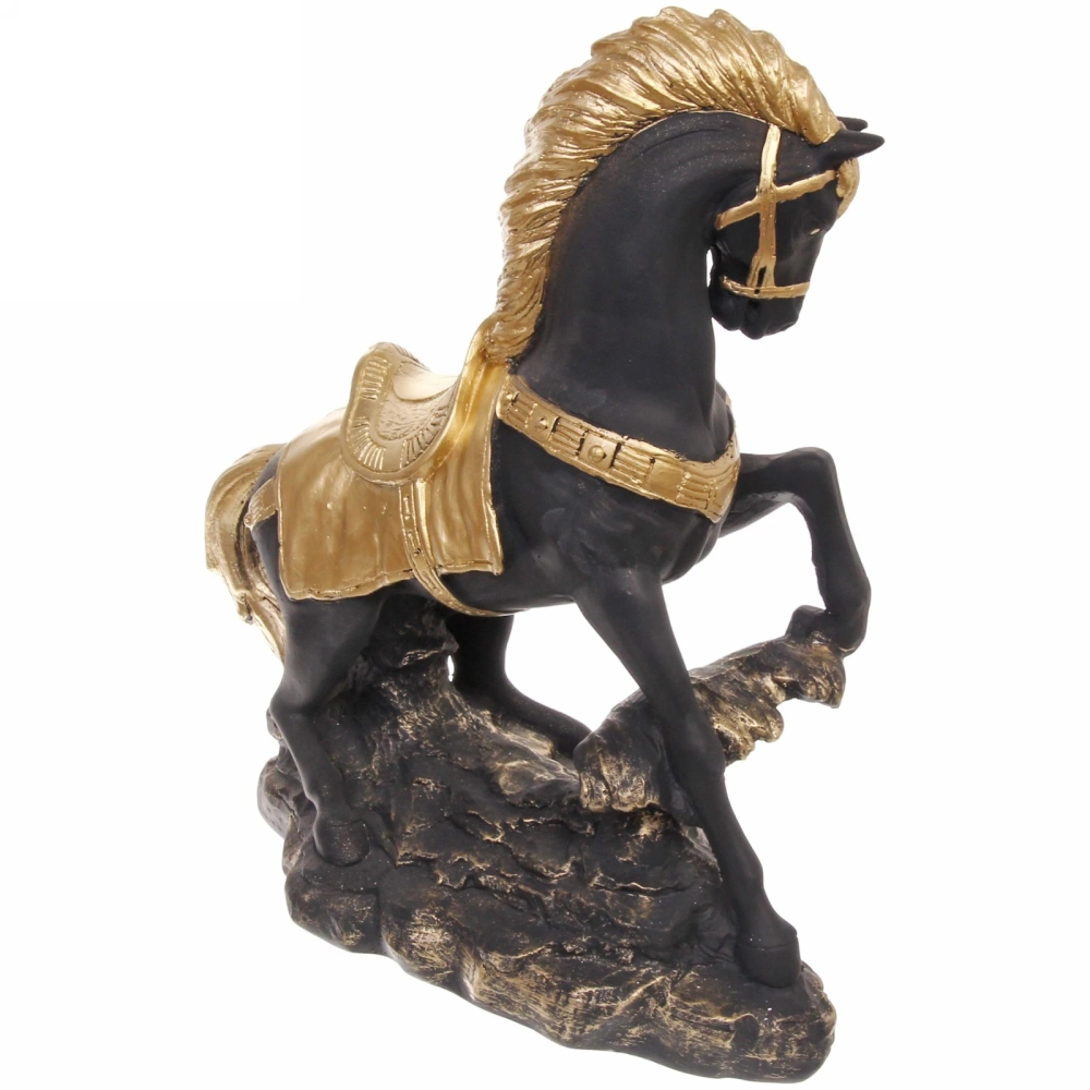 Статуэтка из гипса «Лошадь» 35*35см черный