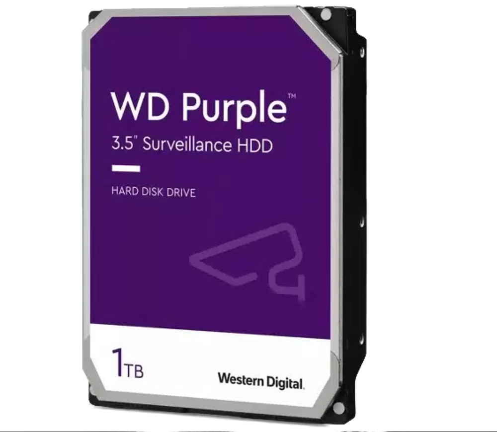 Жесткий диск 1Тб WD Purple WD10EJRX, HDD,  SATA III,  3.5"