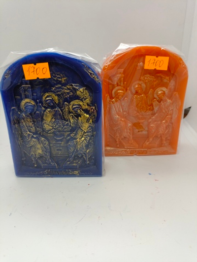 Свеча " Троица " ручная работа.