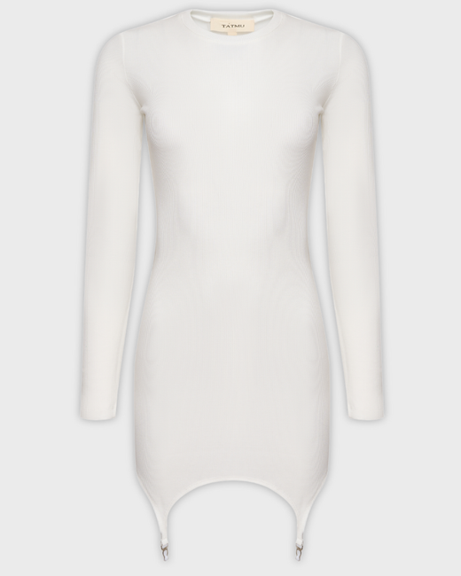 Платье со стрипсами