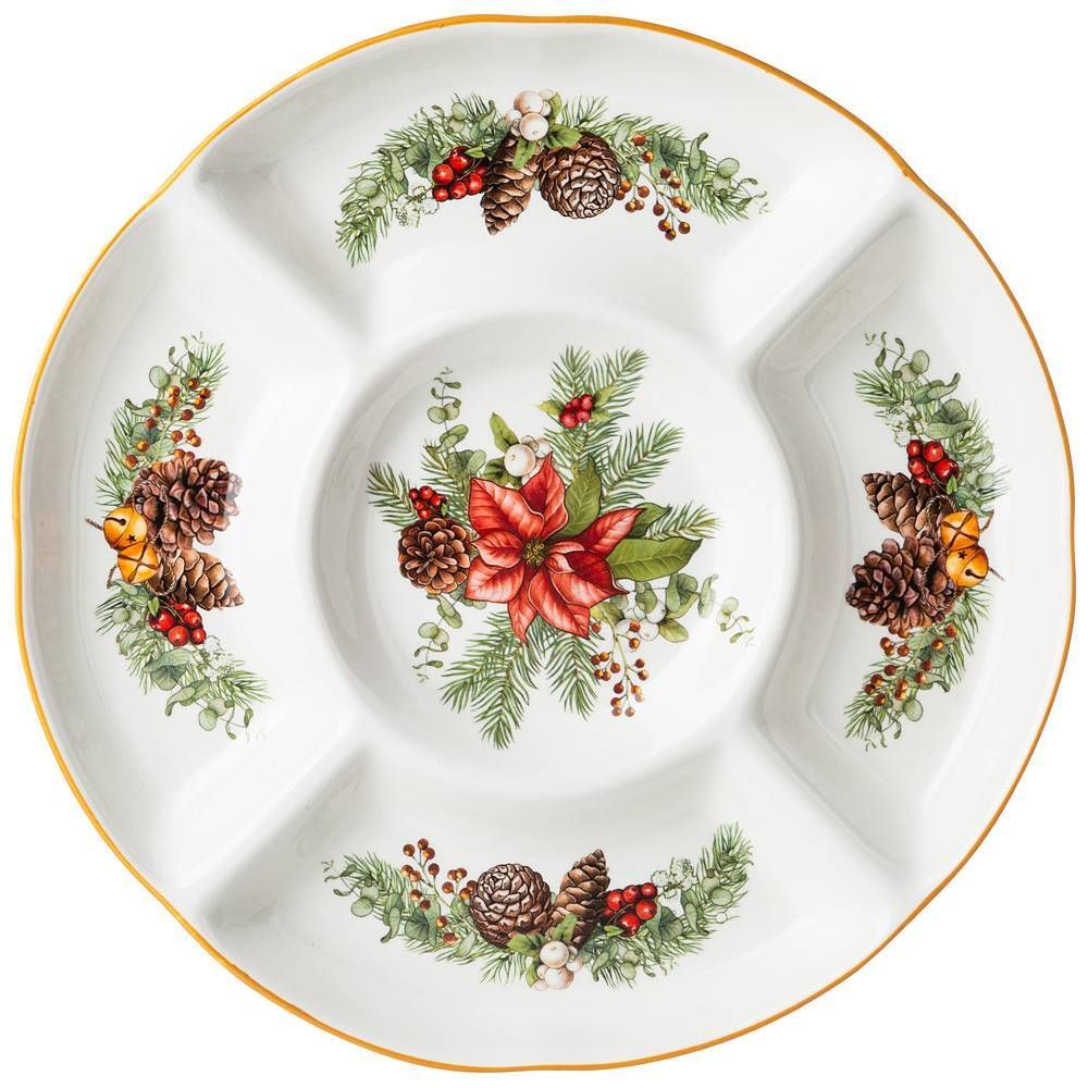 МЕНАЖНИЦА 5 СЕКЦИЙ LEFARD "CELEBRATION" 30*30*3 СМ (КОР=12ШТ)