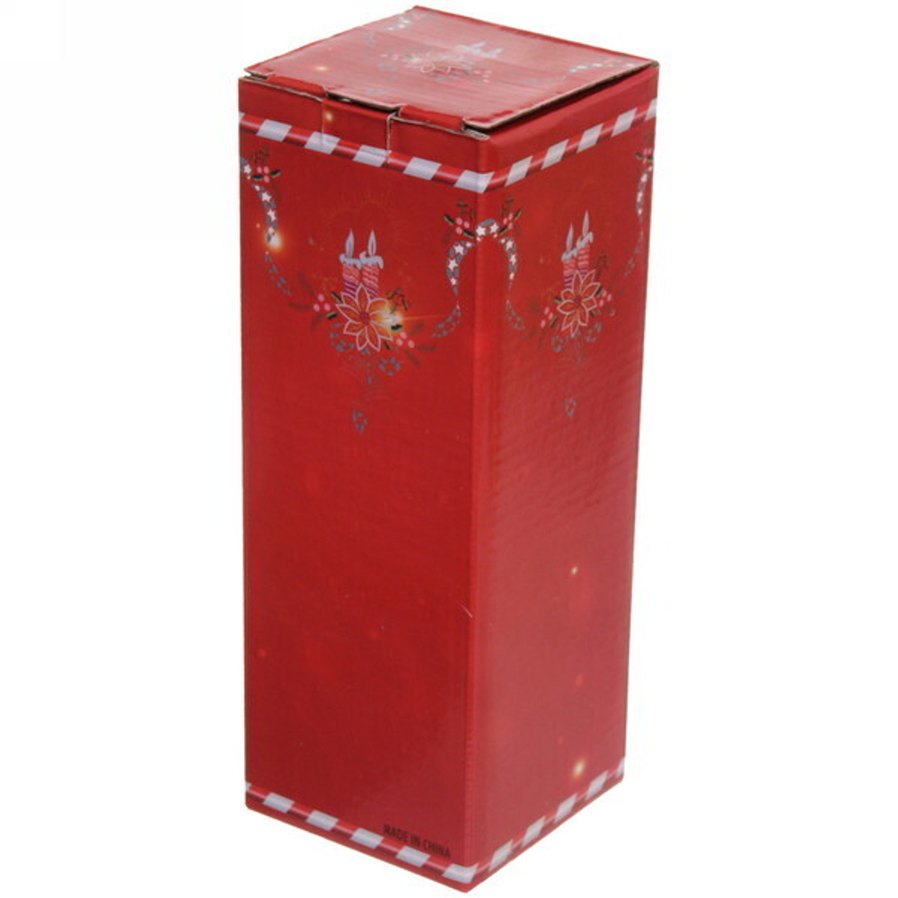 Сувенир с подсветкой «Свеча таинственная» 20*7 см, Красный