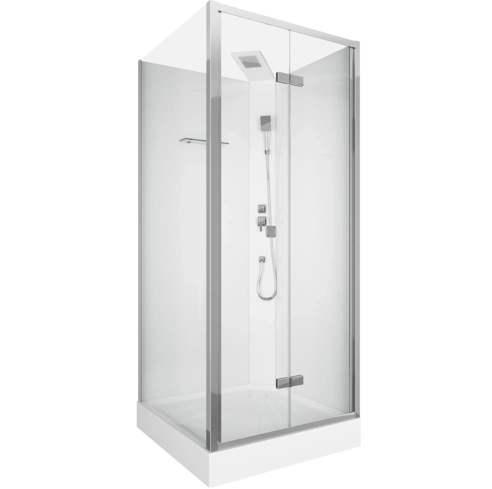 Душевая кабина Ceruttispa (ЧеруттиСпа) BELLA90T, с низким поддоном, 90x90x225