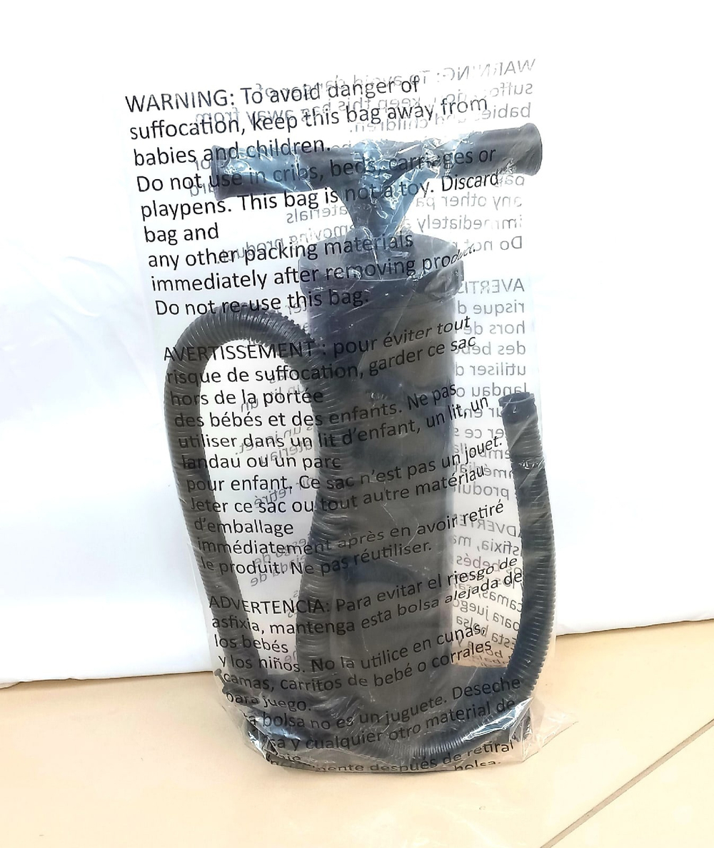 Насос ручной IC INTEX 2X2500CC Air Pump (9807)