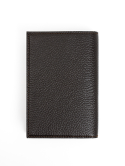 Обложка для паспорта с карманами «Классика». Цвет коричневый