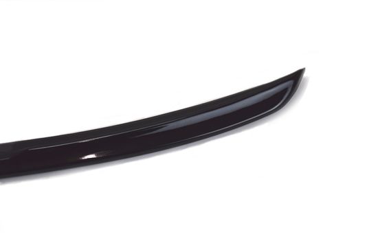 Лип спойлер V.1 глянцево - черный для Mercedes SLK class R171 2004-2011