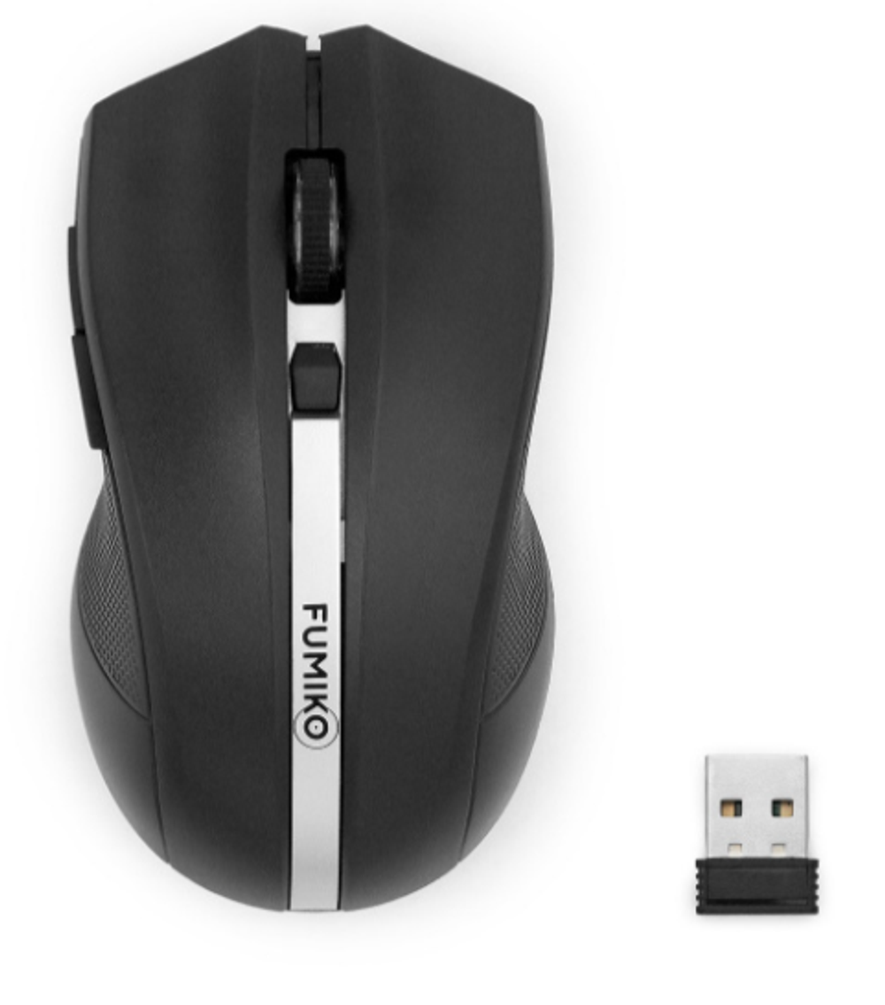 Мышь беспроводная FUMIKO SENSEI черная