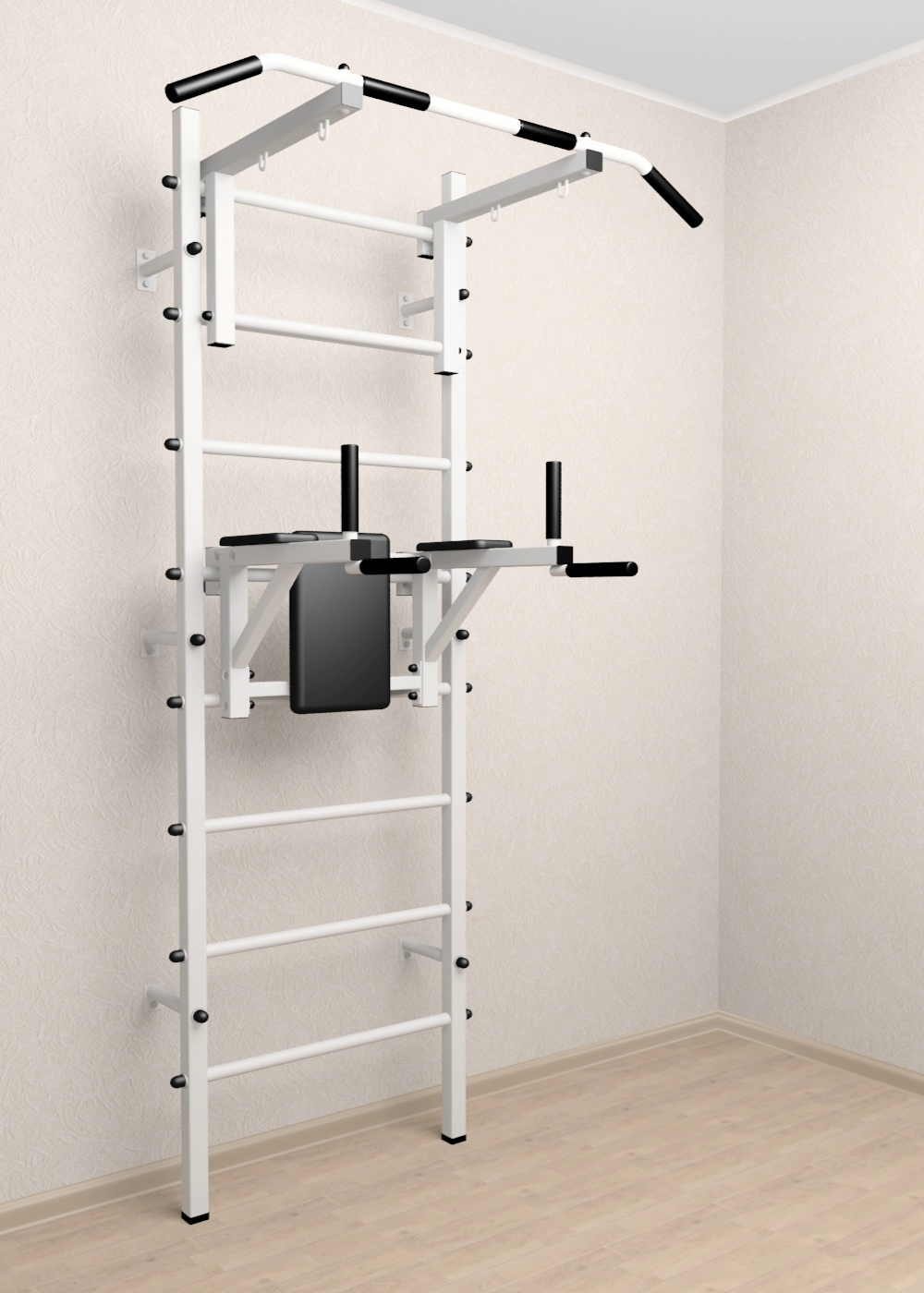 Шведская стенка Sv Sport усиленная 603 (Турник стандарт/Брусья)