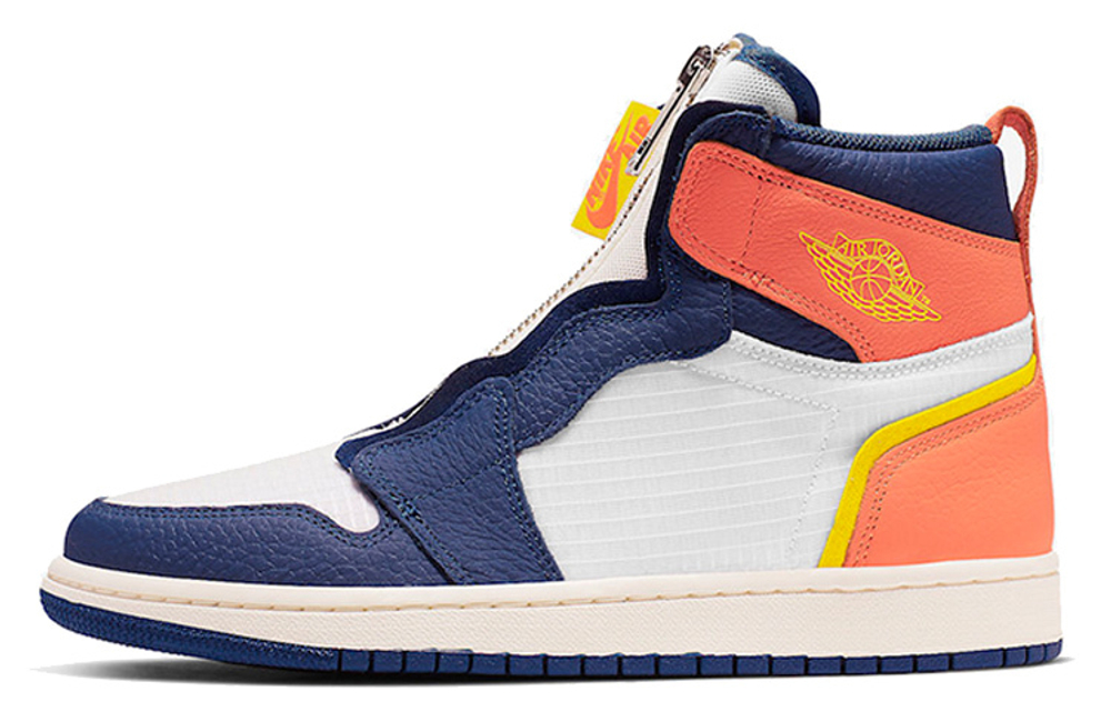 Кроссовки Jordan Air Jordan 1 Retro High Zip (Женская размерная сетка)