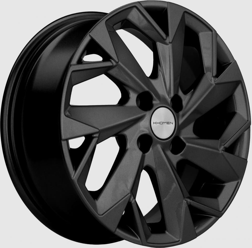 Khomen 1402 5.5x14 4x98 ET 35 Dia 58.5 (черный)