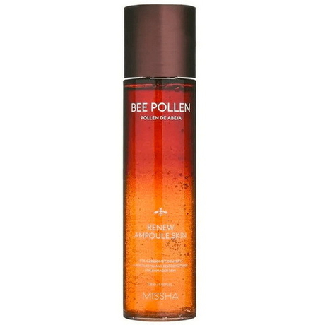 Восстанавливающий ампульный тонер для лица Missha Bee Pollen Renew Ampoule Skin, 150мл