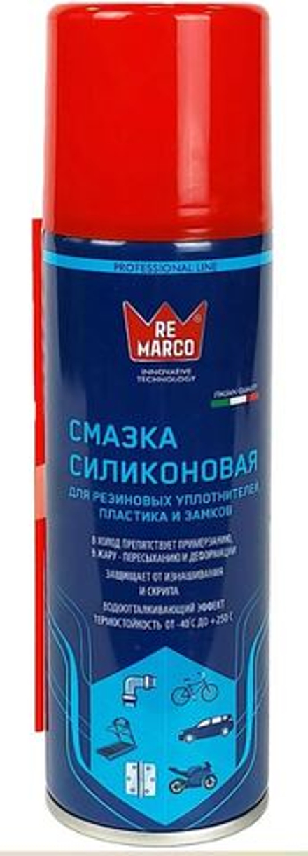 Смазка силиконовая Re Marco 300 мл аэроз. (24шт)