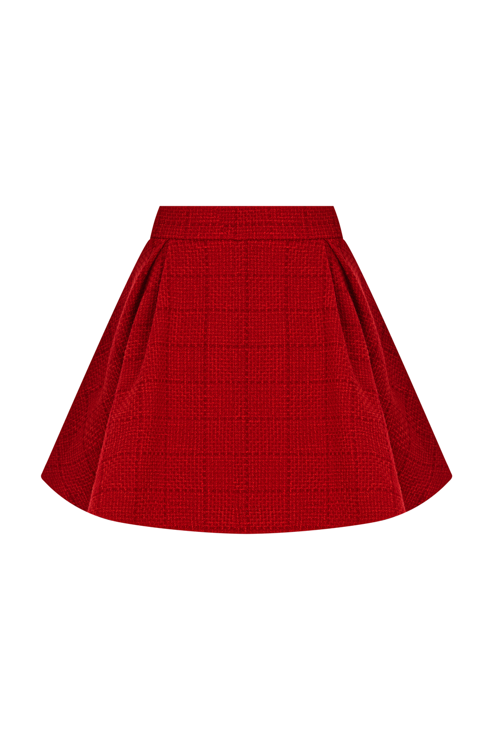 Юбка из твида в мини