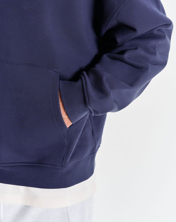 Худи Logo de base 04 темно-синее - фото 6