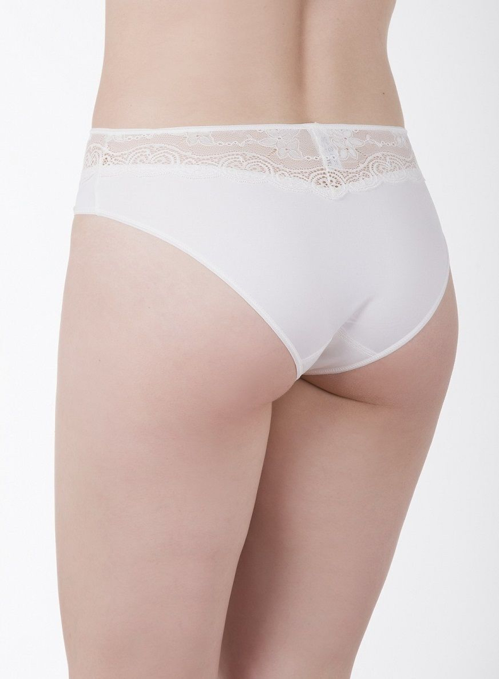 Трусики-слипы Snejanna с кружевом (Размер: 46) (Цвет: красный)