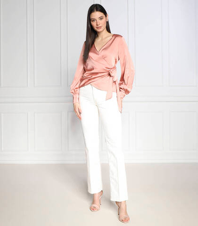 блузка GUESS - пудро-розовый(W3RH26 WEFC2)