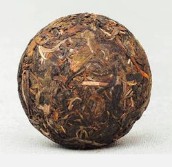 0374к Чай прессованный зеленый Пуэр Шэн "Саньта", то ча 100гр