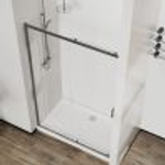 Душевая дверь City VDS-5CT110CLGM, 1100, вороненая сталь , стекло прозрачное, , шт