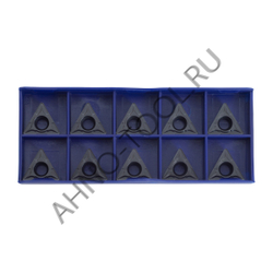 Пластина твердосплавная ISO TCMT16T308-UMA ACP20B AHNO по стали, получистовая