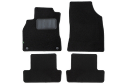 Коврики в салон для RENAULT Megane III 2010-2014, 2012-2014, 2014-2016, xb., 4 шт. (текстиль) KLEVER02411701210KH