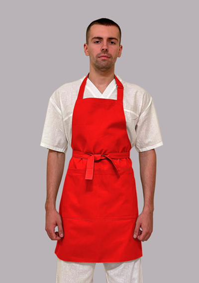 Фартук универсальный красный