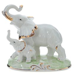 GAEM Фигурка декоративная "Слоны", L12,5 W7 H12 см