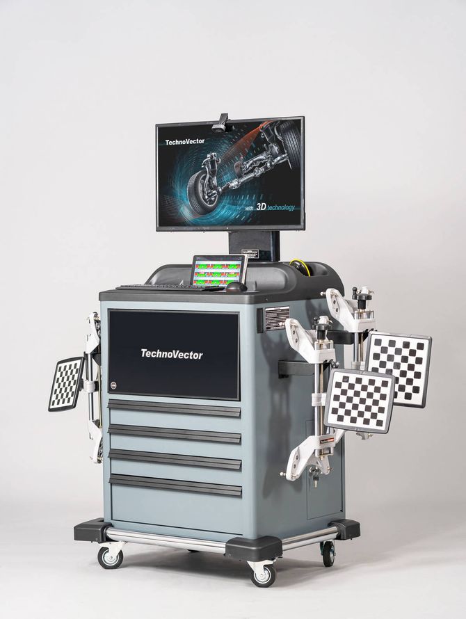 ТехноВектор (P 7204 HAS) стенд сход-развал 3D