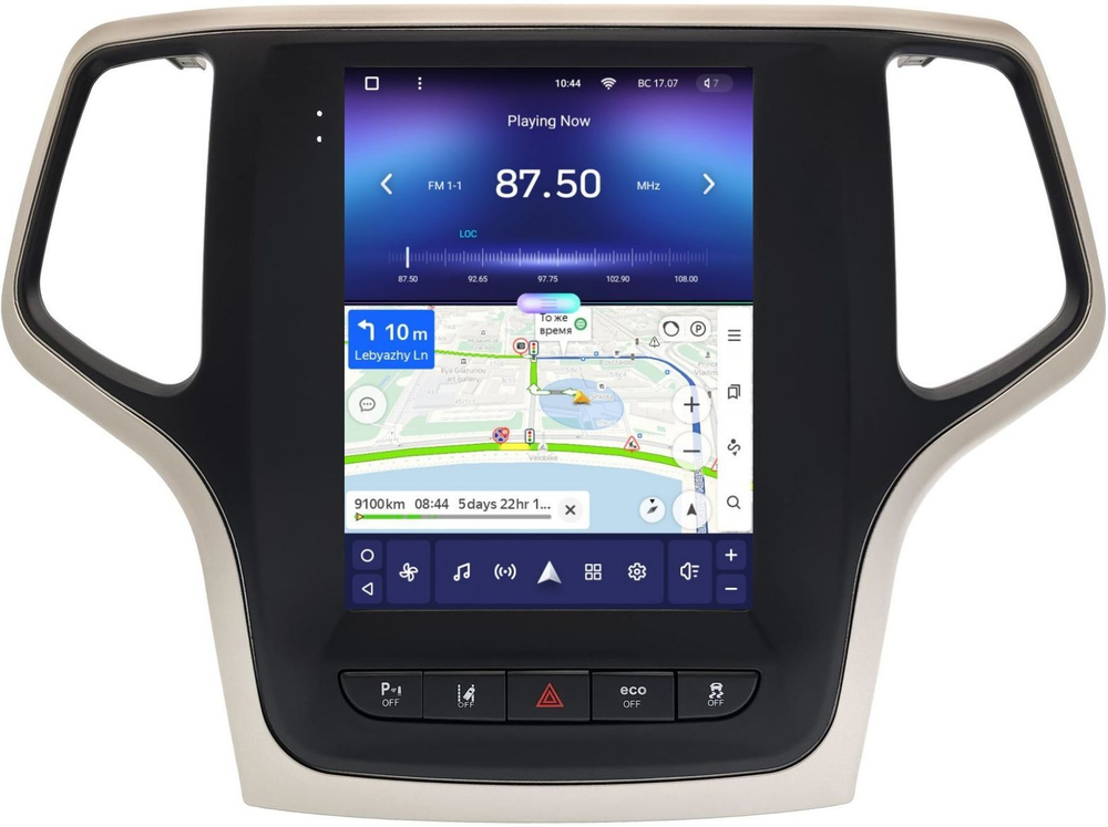 Магнитола для Jeep Grand Cherokee 2013-2022 WK2 - Teyes TPRO 2 экран 9.7" в стиле "Тесла" на Android 10, ТОП процессор, 4G SIM-слот