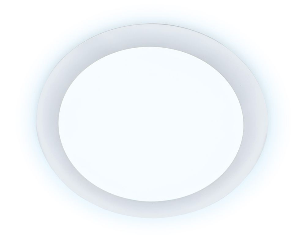 Ультратонкий светильник DLR 20W 6400K 185-250V (200W) (D225mm/A200mm)
