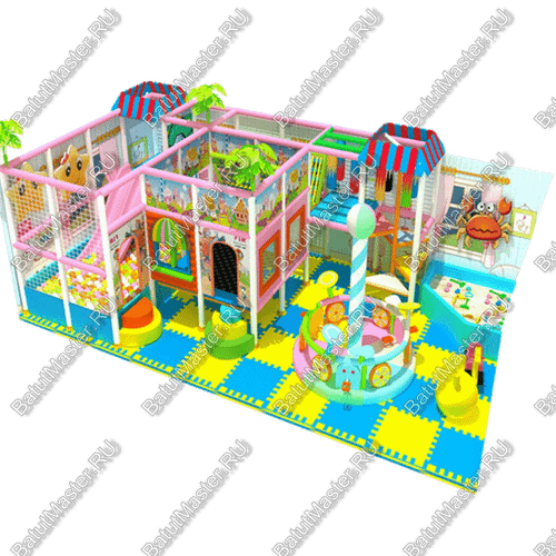 Детский игровой лабиринт «Яркий апельсин»