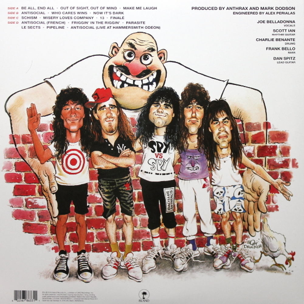 Anthrax / State Of Euphoria (30th Anniversary Edition)(2LP)