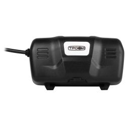 Фонарь налобный светодиодный Трофи GA-106 аккумуляторный 4 режима трехламповый High Power Headla