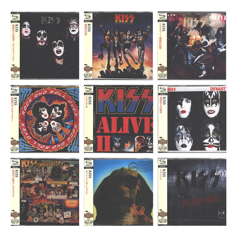 Комплект / KISS 1974-1992 (11CD)