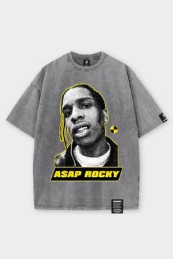 Футболка SHMOT "Asap" GARMENT DYE Серый