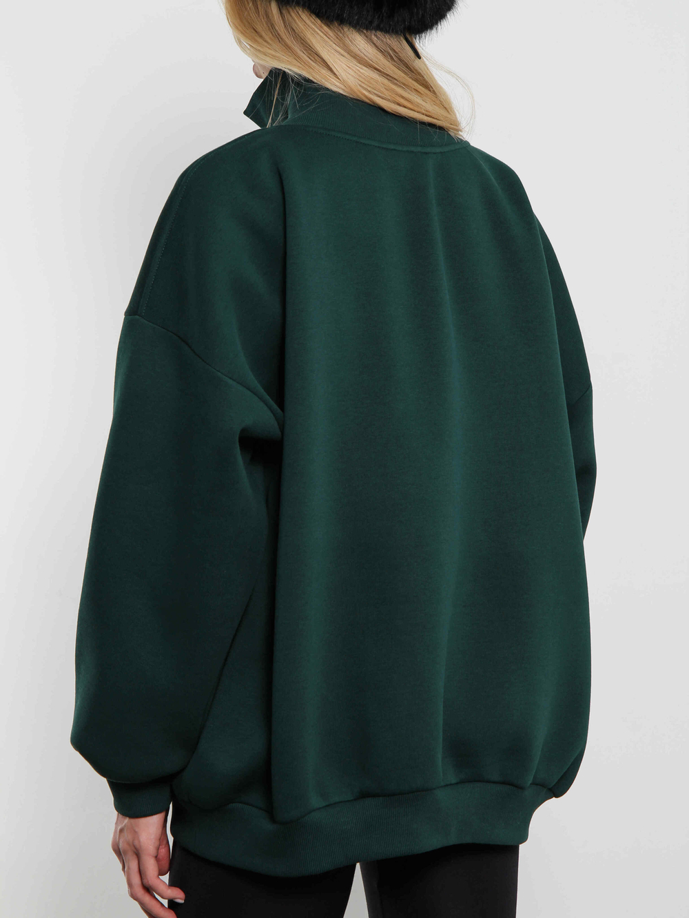 Свитшот на молнии Everest Малахит