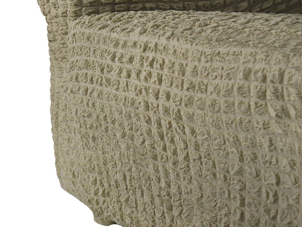 Чехол на кресло без оборки Модерн, цвет Бежевый