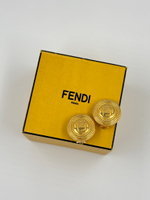 Клипсы с лого Fendi