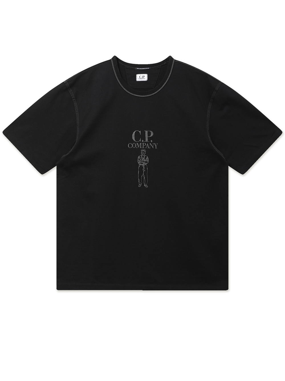 Мужская Футболка Mercerized Jersey 30/2 Twisted Logo