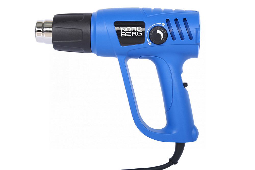 NORDBERG (NE718) Фен, 4 насадки, в кейсе, 50-600 °С, 2000 Вт